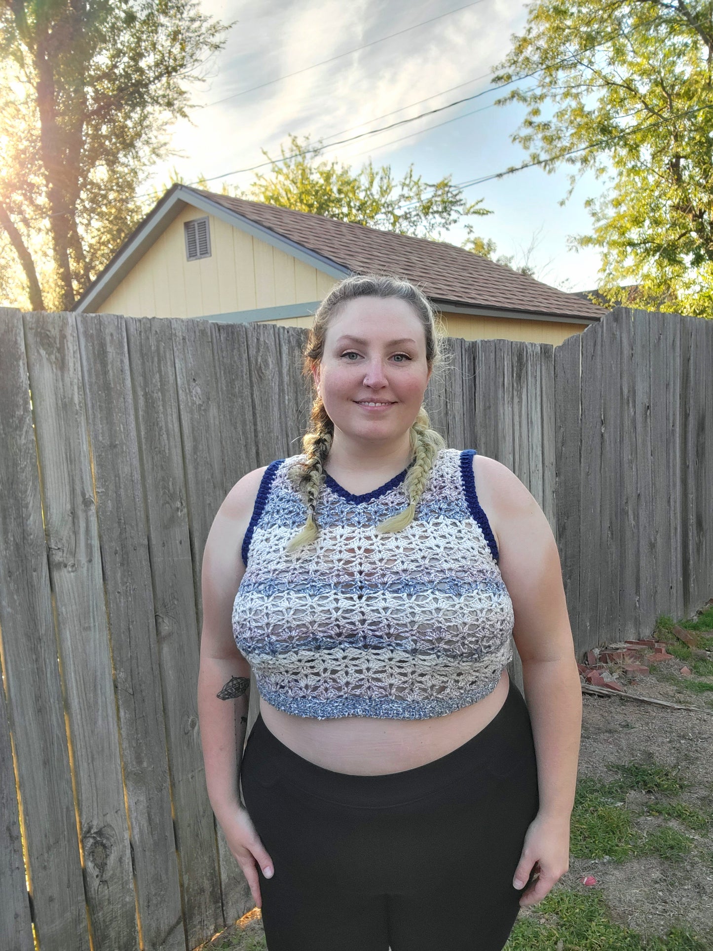 Sakura Vest Digital PDF Crochet Pattern