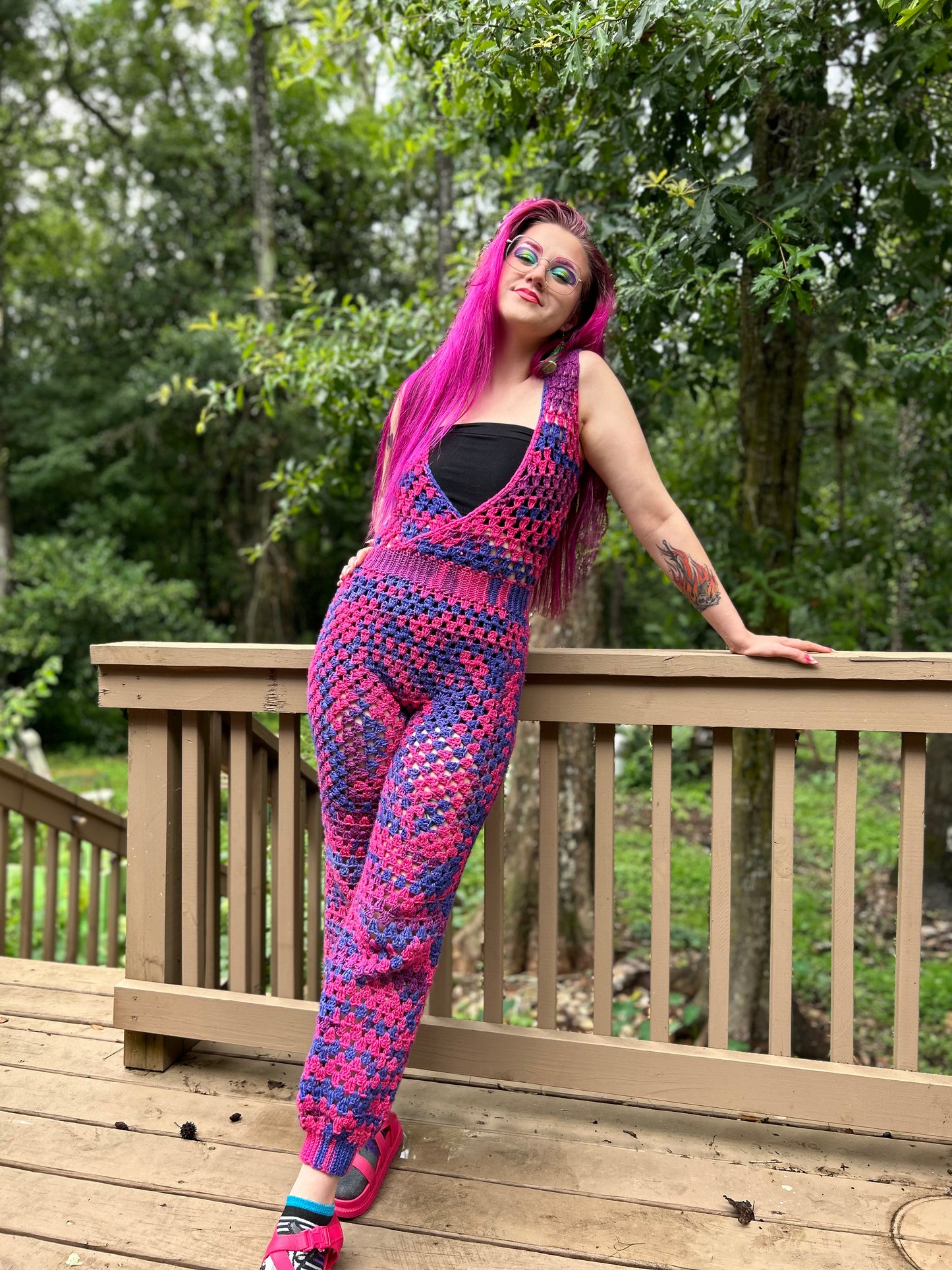 Not Your Granny's Jumpsuit Digital PDF Crochet Pattern
