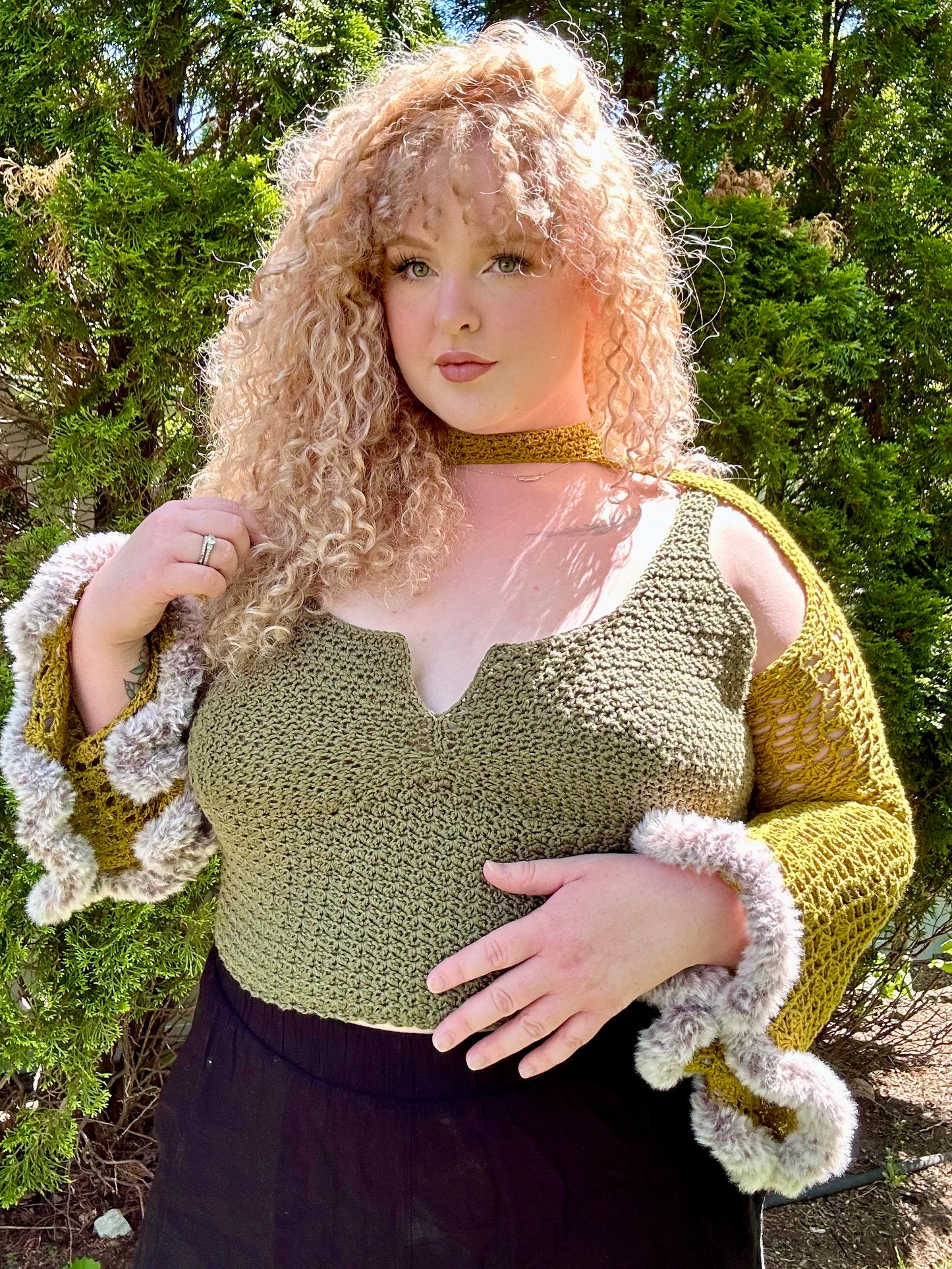 Mermaid Dream Shrug Digital PDF Crochet Pattern