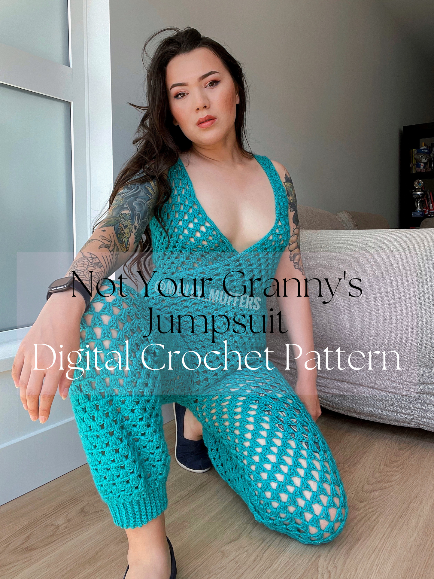 Not Your Granny's Jumpsuit Digital PDF Crochet Pattern