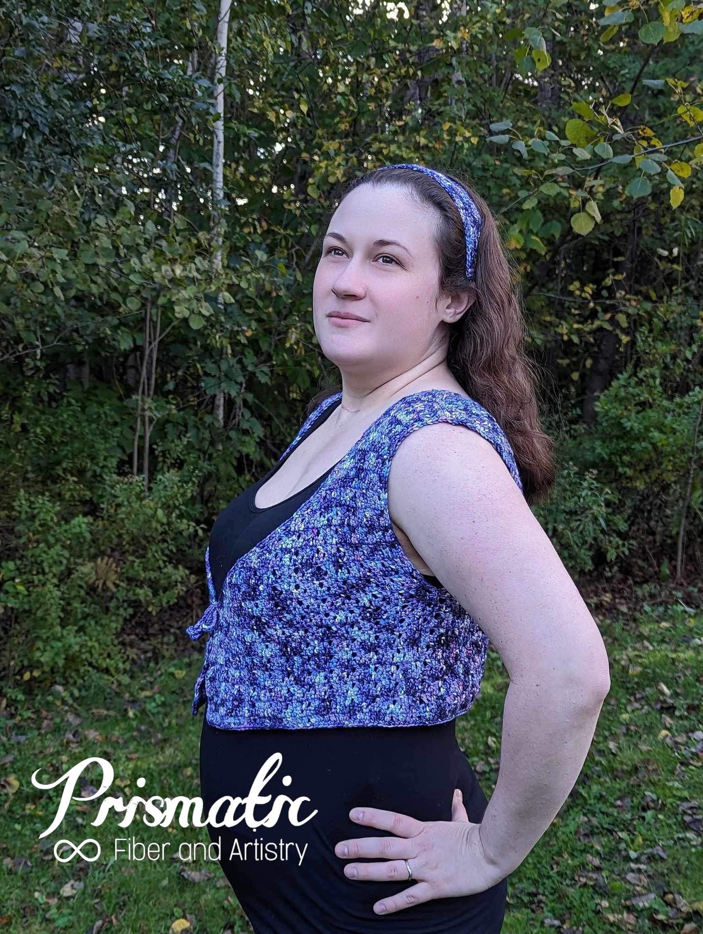 Rosie Vest & Hairband Set Digital PDF Crochet Pattern