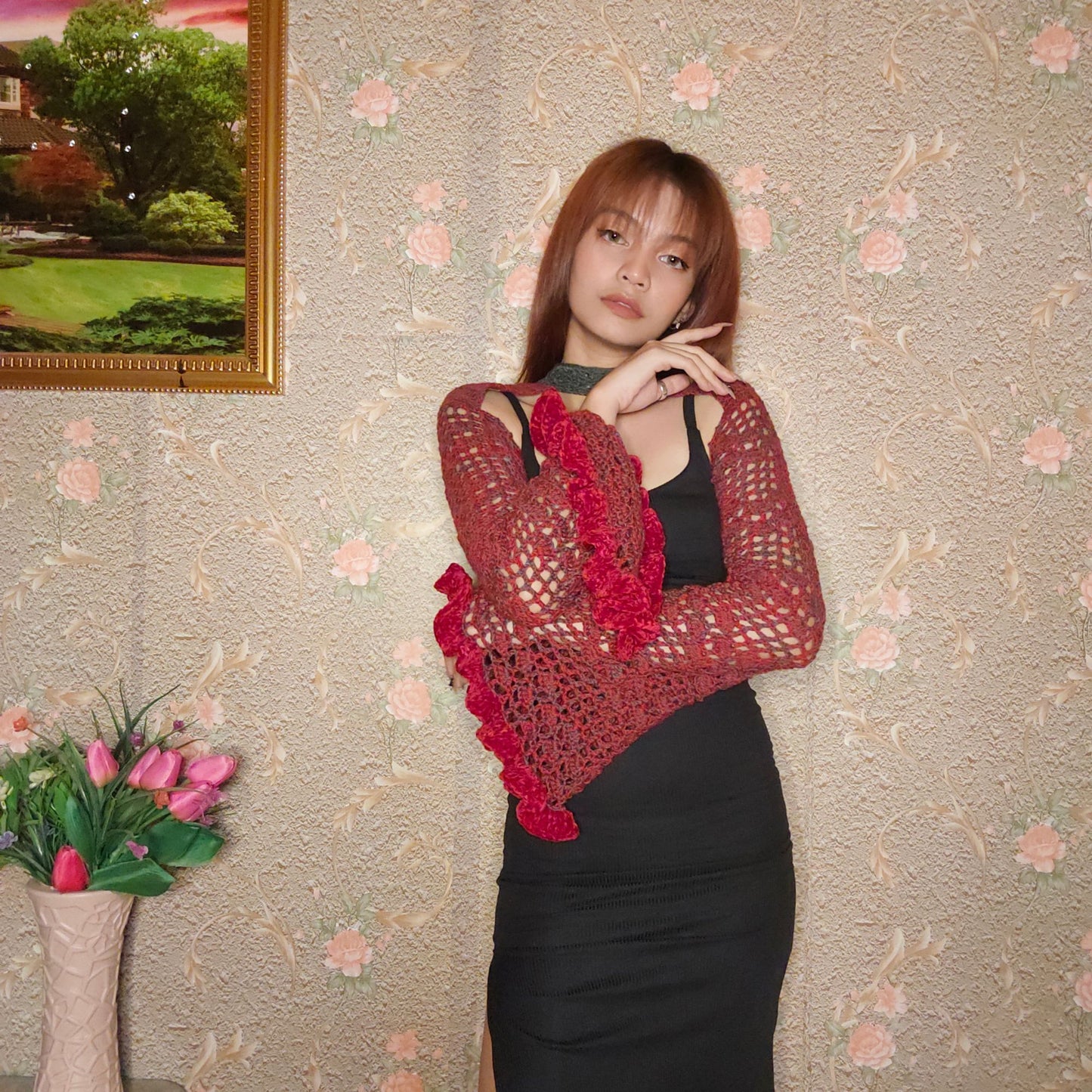 Mermaid Dream Shrug Digital PDF Crochet Pattern