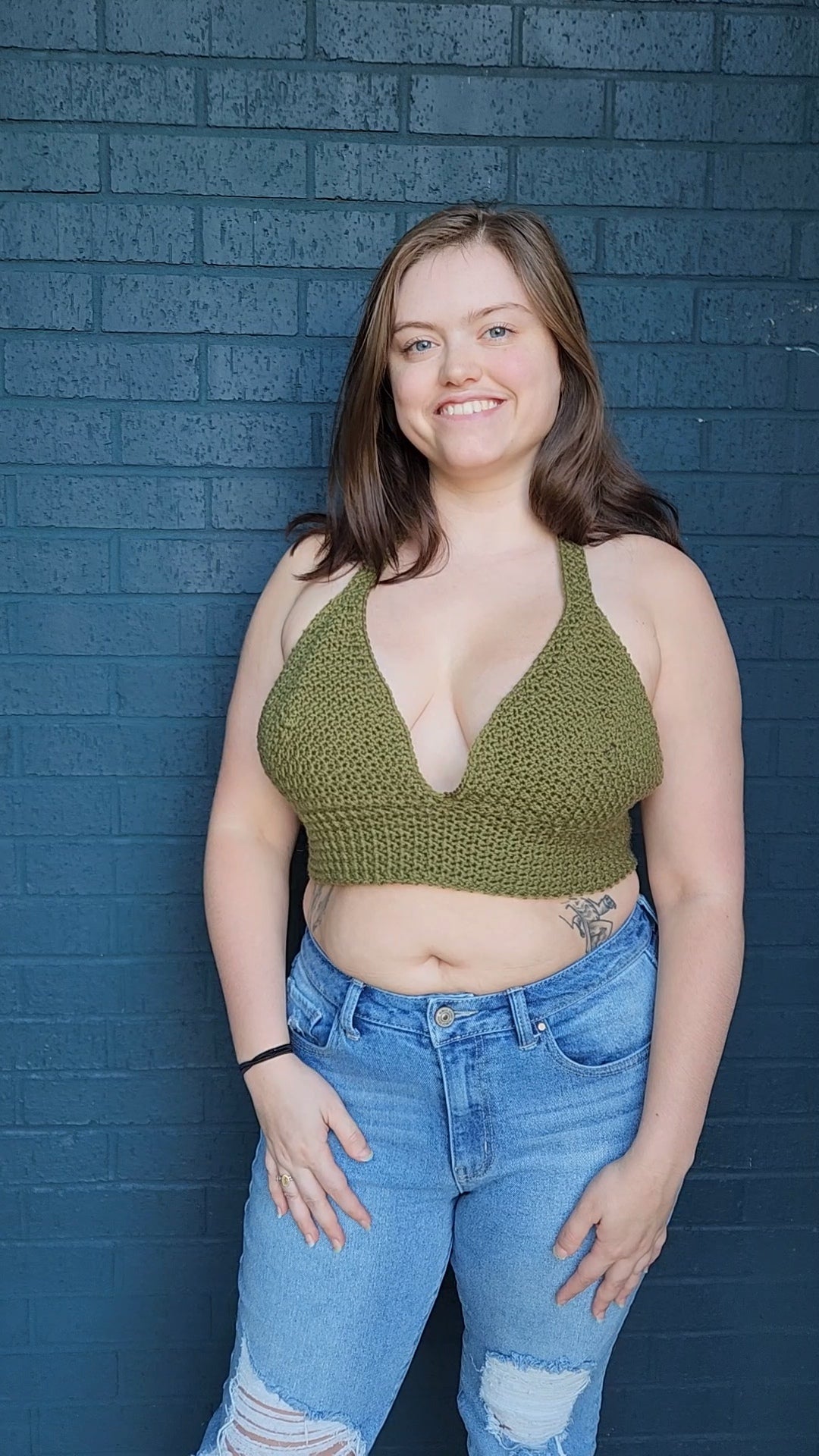 No Strings Attached Top Digital PDF Crochet Pattern