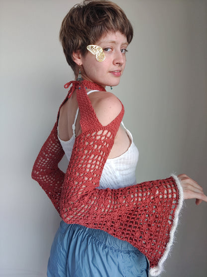 Mermaid Dream Shrug Digital PDF Crochet Pattern